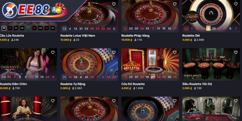 Giới thiệu đôi nét về trò game Roulette XOSO66